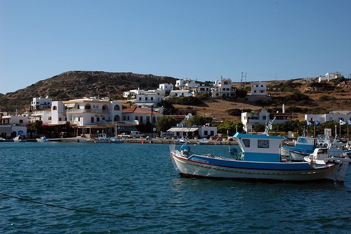 Bateaux à Dodecanese en Grèce